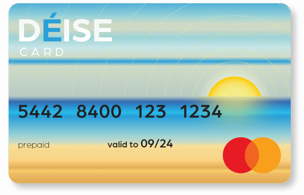 Deise Card Debit Card for shopping local. Corporate Edition.