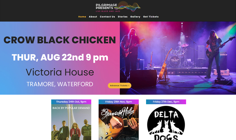 Pilgrimage Presents - Portfolio Image