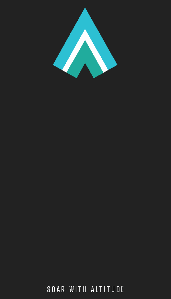 Altitude Business Card from the back