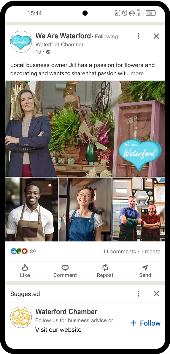 We are Waterford Campaign featuring local business owners v2