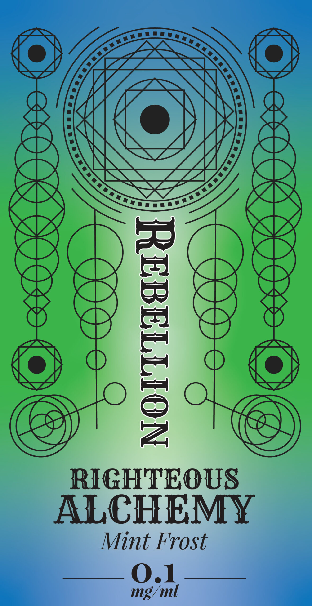 Rebellion: Righteous Alchemy, Front Design View