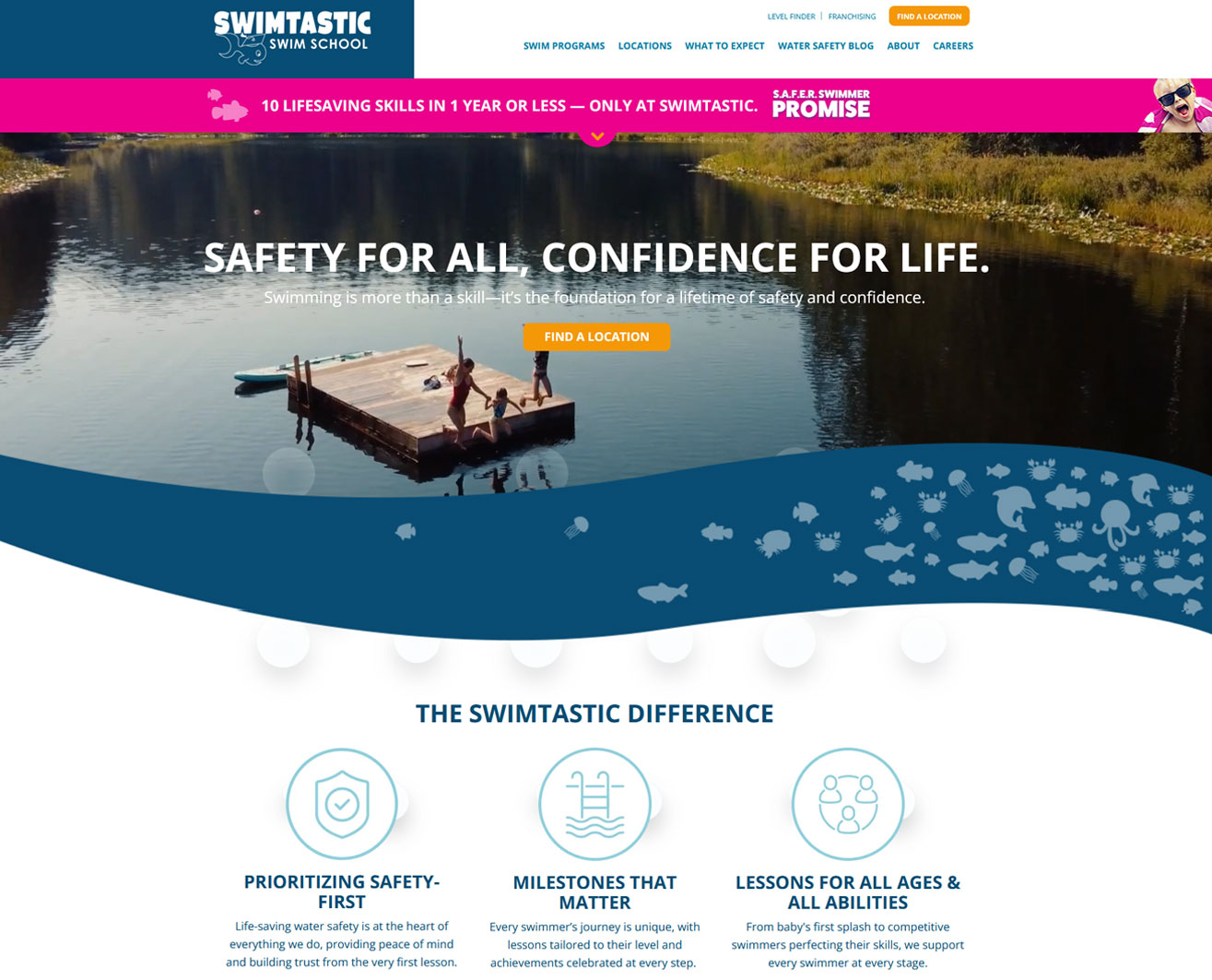 Swimtastic Portfolio Image